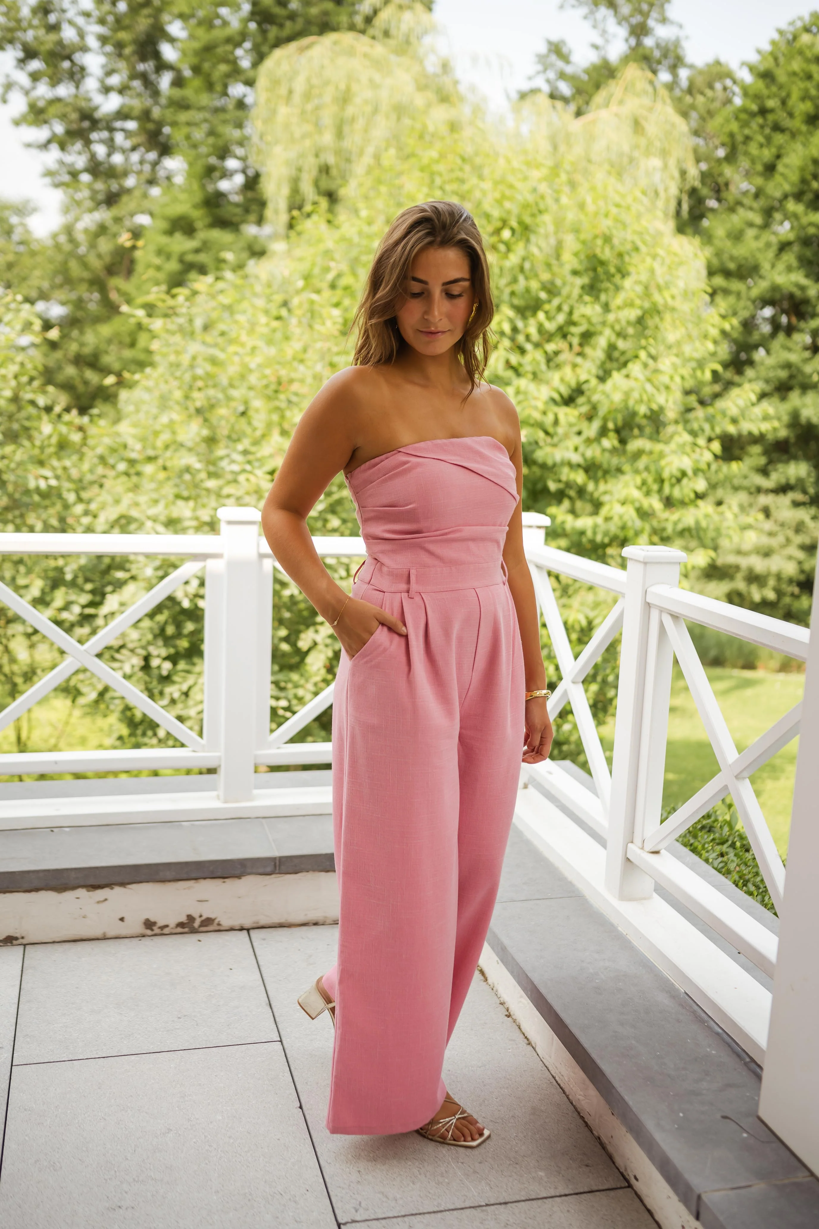 Maina jumpsuit - pink