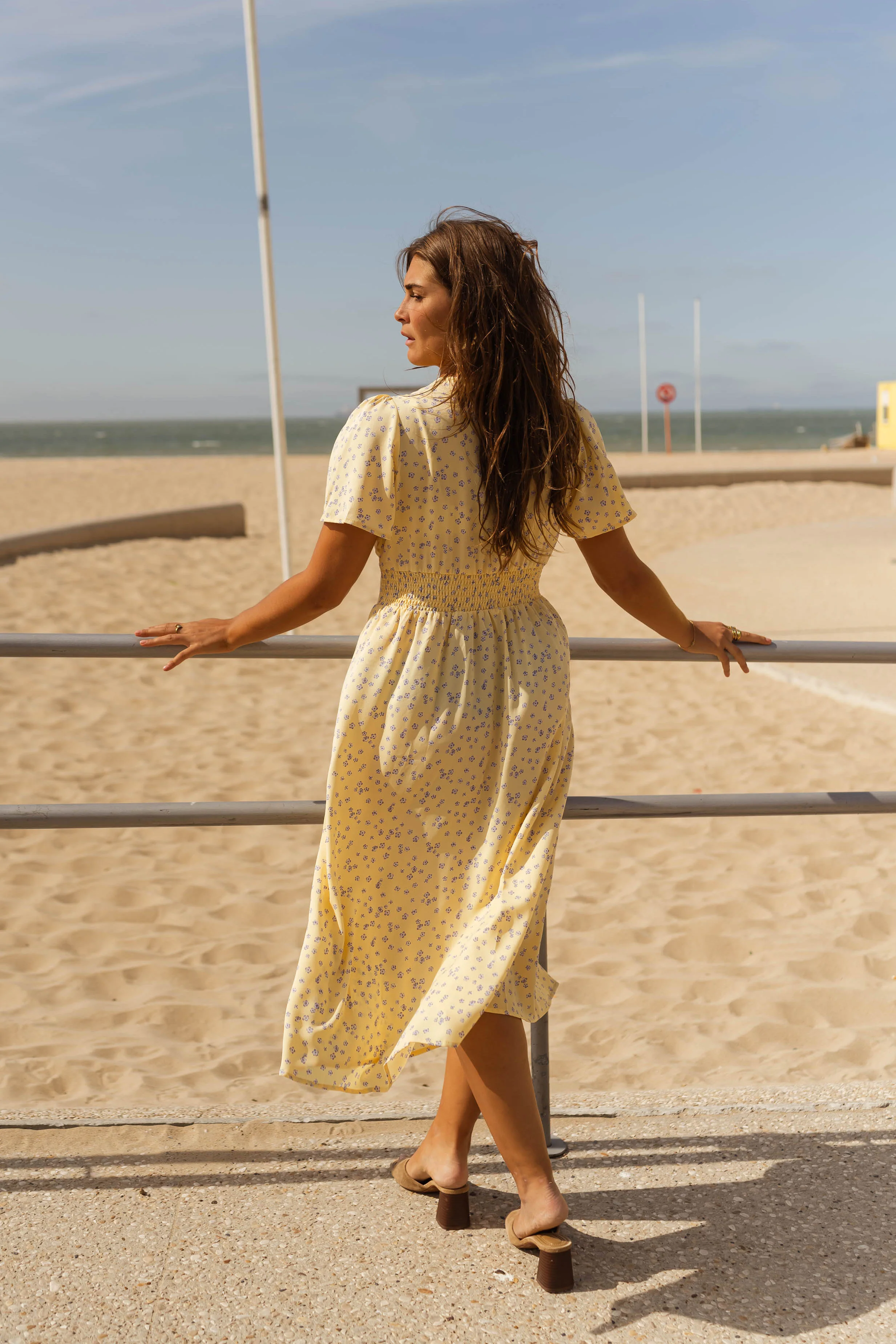 Sutton dress - yellow