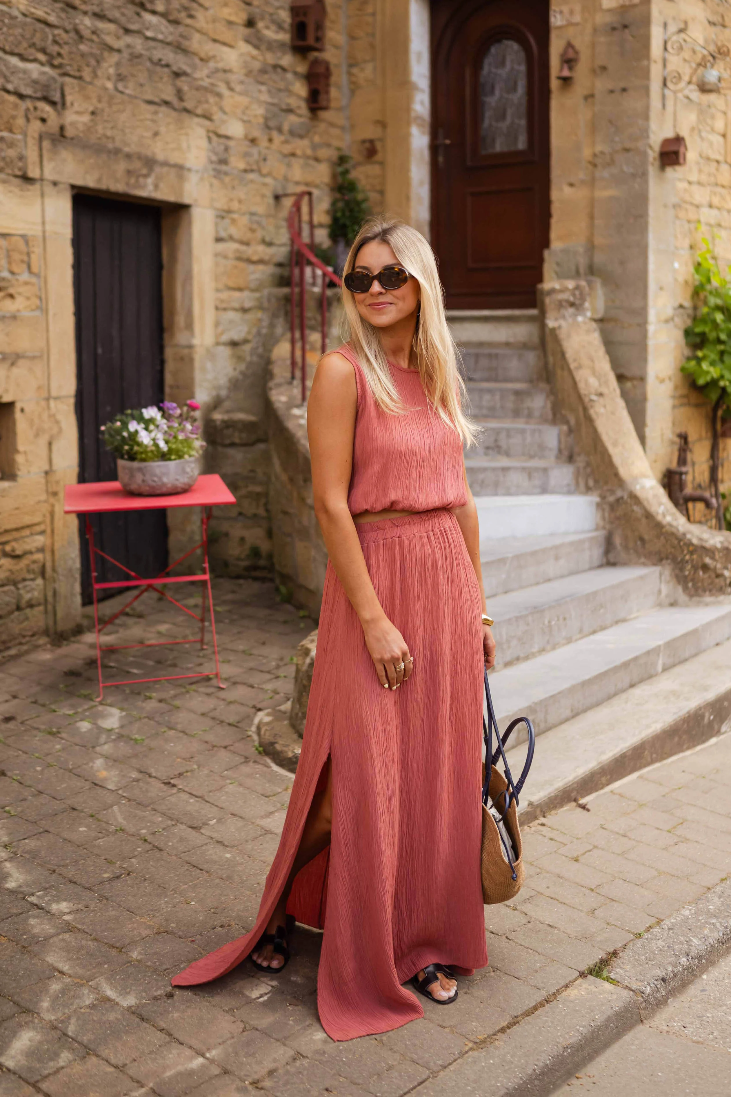 Matea set - terracotta