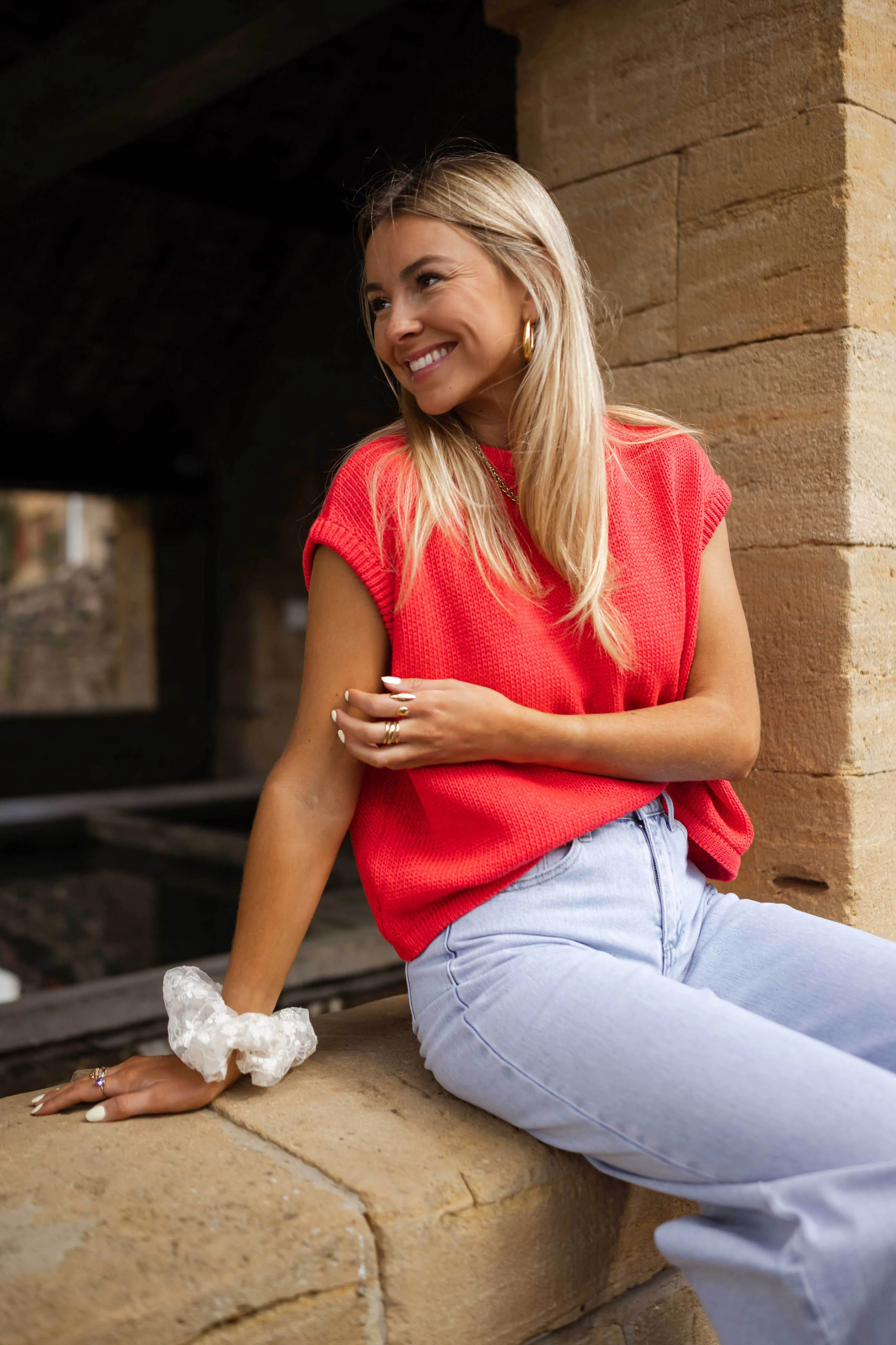 Kathia sweater - red
