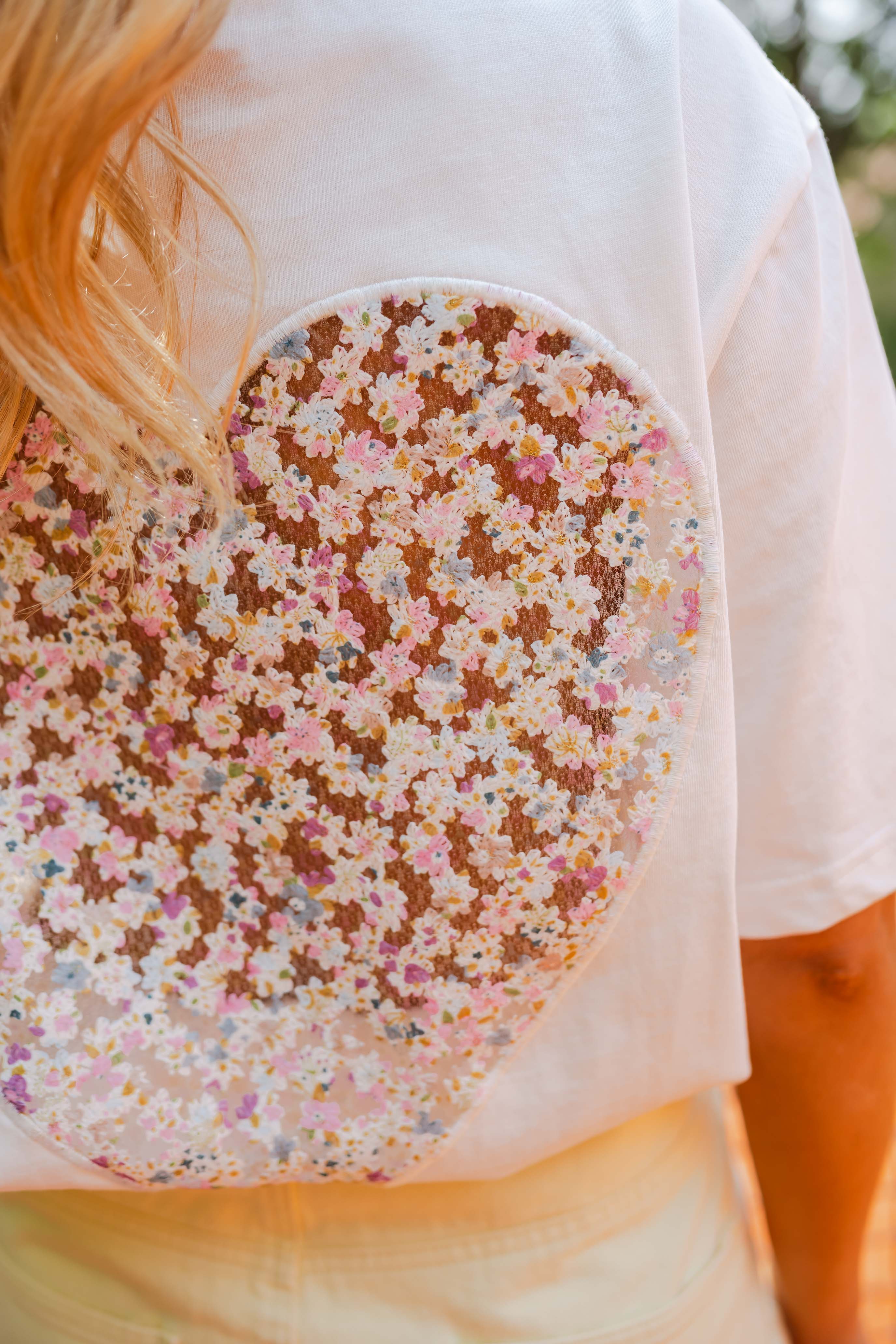 Rosa t-shirt - white